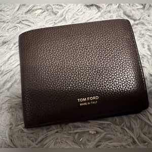 Tom Ford T-Line Soft Grain Leather Bifold Wallet